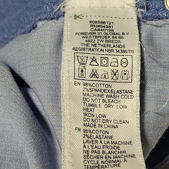 Anthropologie Life in Progress Jeans Womens Size 30 Straight Mid Rise Blue Denim - Picture 5 of 5